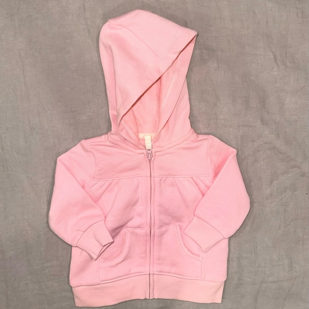 Carter's Light Pink Kids Hooded Sweatshirt